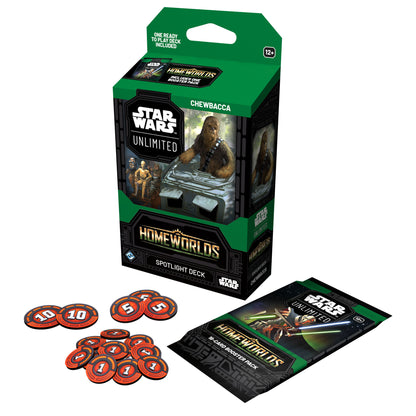 Star Wars Unlimited: Homeworlds - Spotlight Deck Display