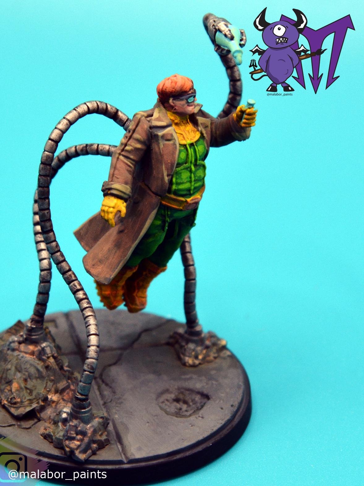 Fully painted Marvel Crisis Protocol: Earth&