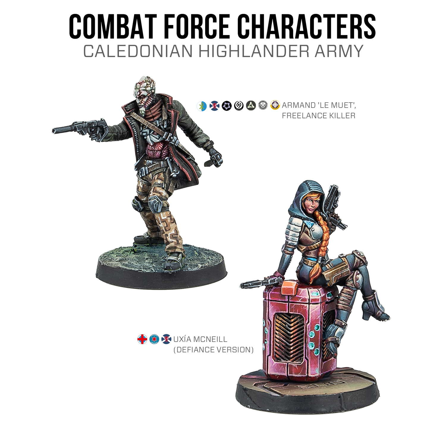 Infinity: Caledonian Combat Force Characters [LIMITED RELEASE]
