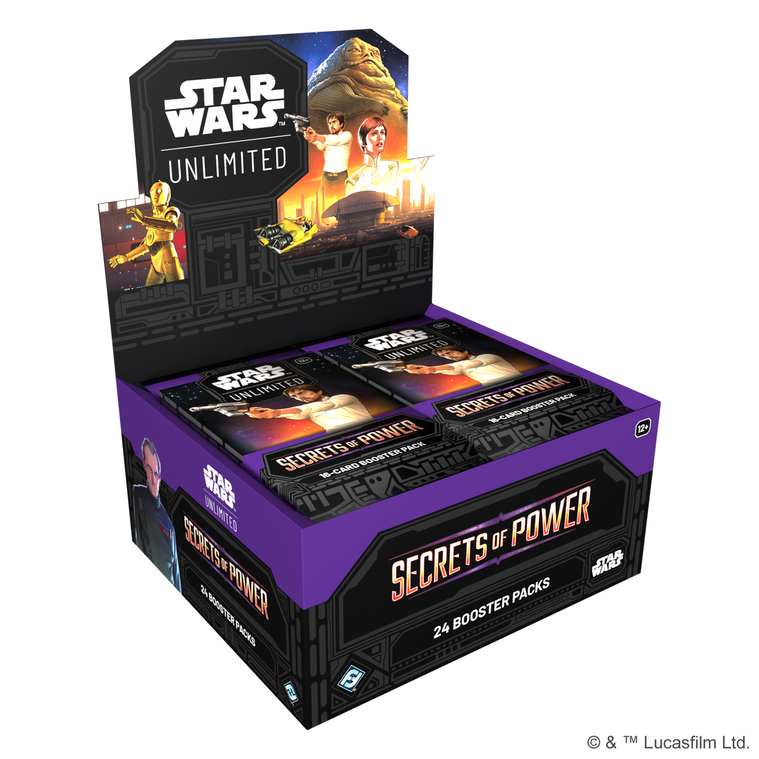 Star Wars Unlimited: Secrets of Power - Booster Display