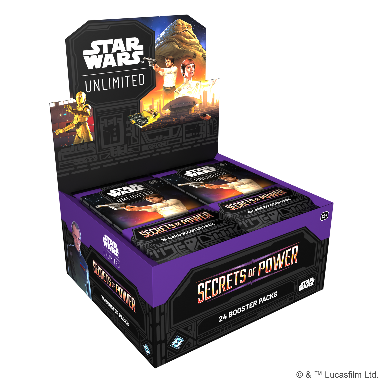 Star Wars Unlimited: Secrets of Power - Booster Display