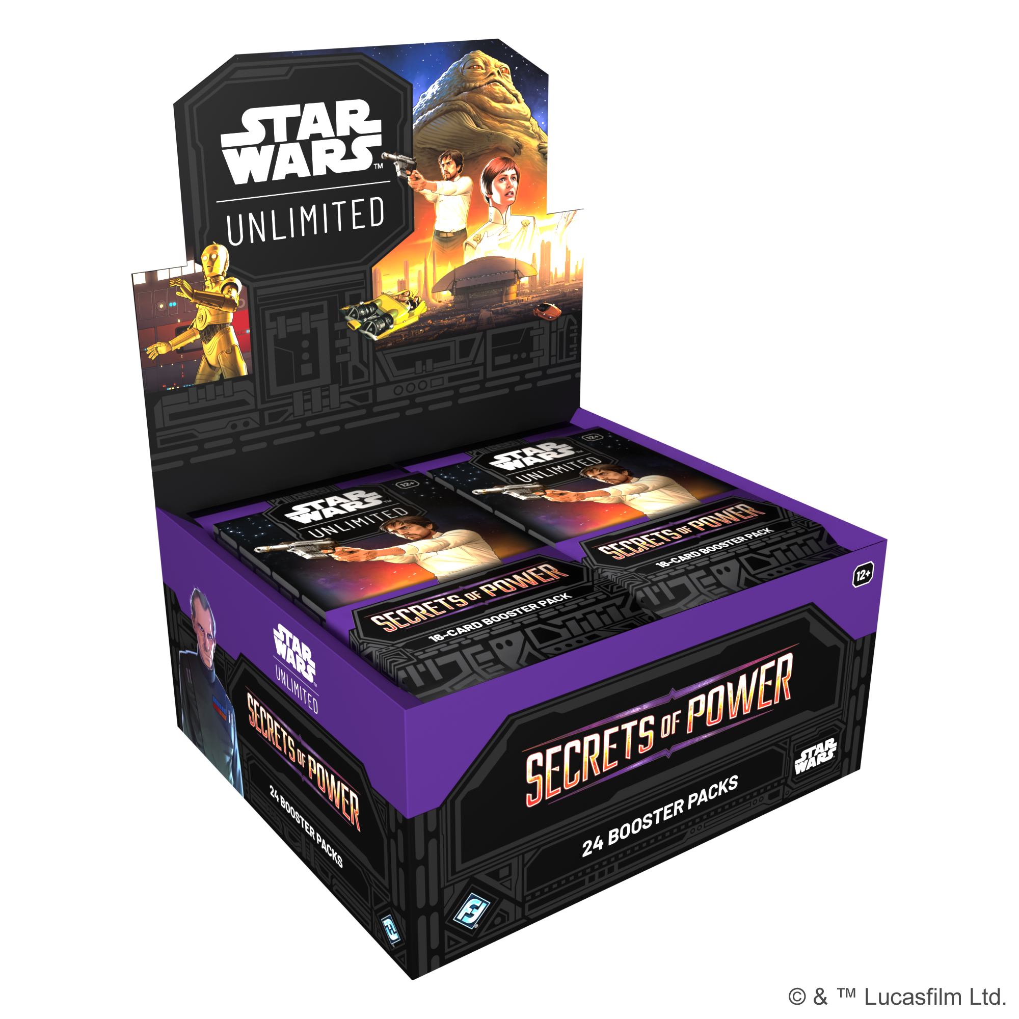 Star Wars Unlimited: Secrets of Power - Booster Display