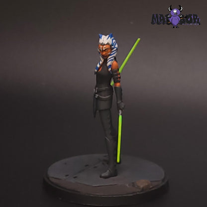 Fully painted Star Wars Shatterpoint: I Am No Jedi Duel Pack by Malabor Paints