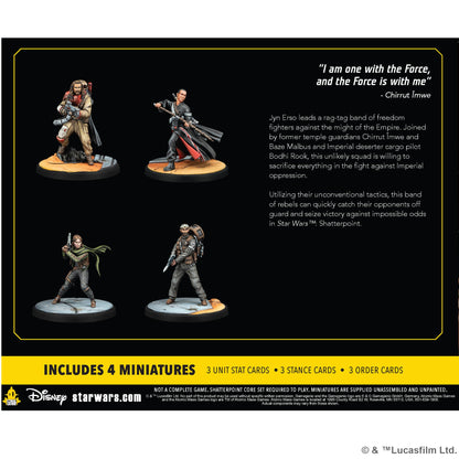 Star Wars Shatterpoint: This is Rogue One Squad Pack