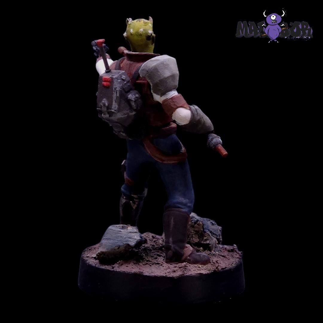 Fully painted Star Wars Legion: Customizable Rebel Officer &amp; Agent by Malabor Paints