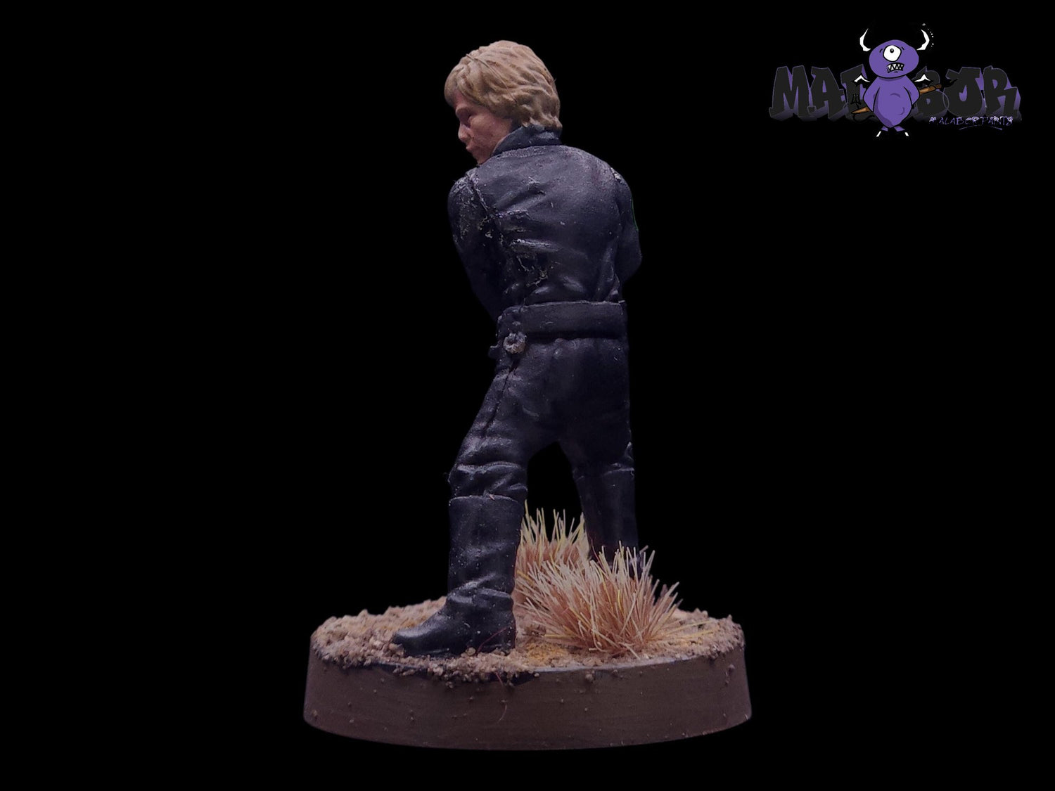 Fully painted Star Wars Legion: Heroes of the Rebellion Character Pack by Malabor Paints