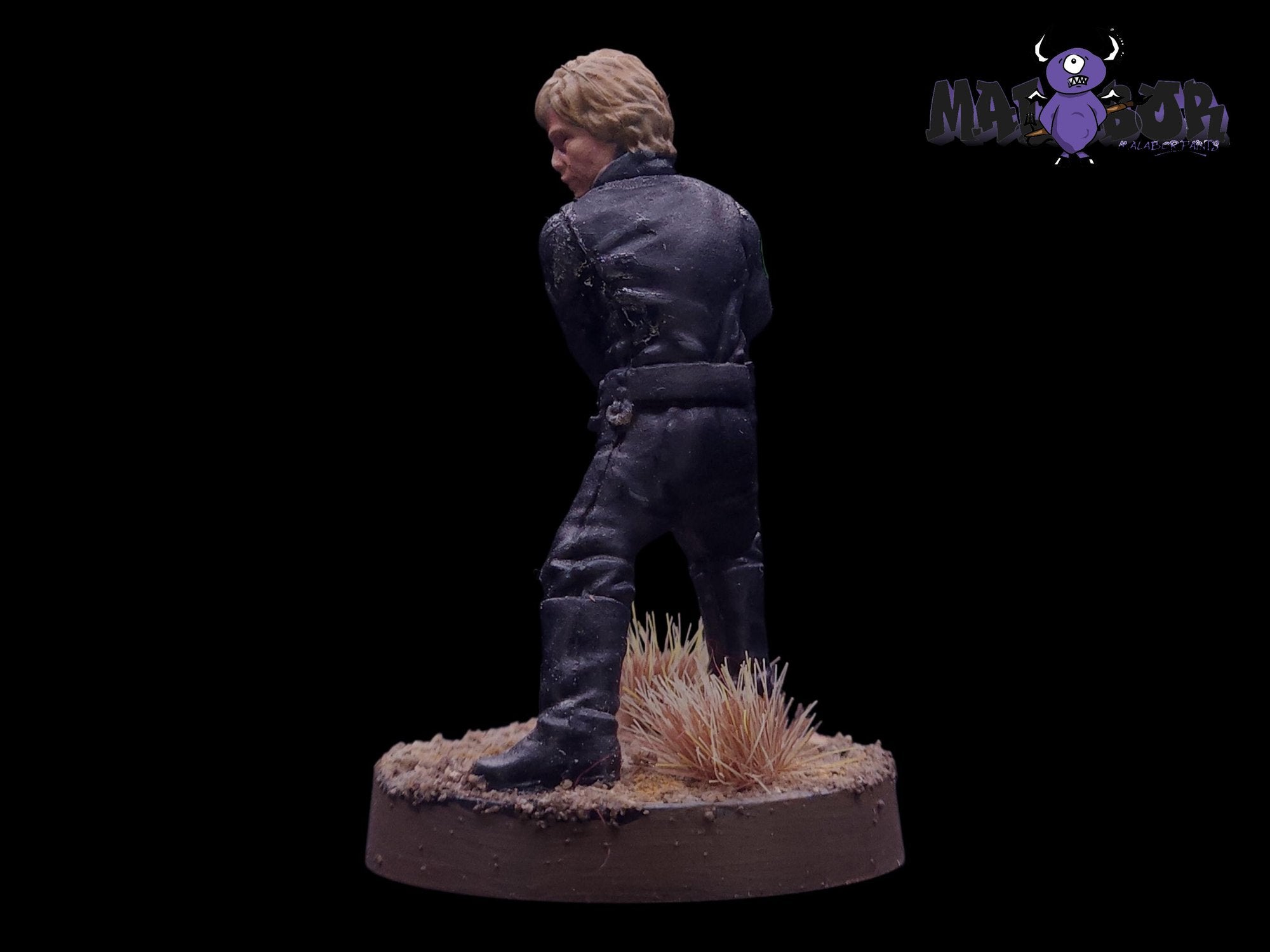 Fully painted Star Wars Legion: Heroes of the Rebellion Character Pack by Malabor Paints