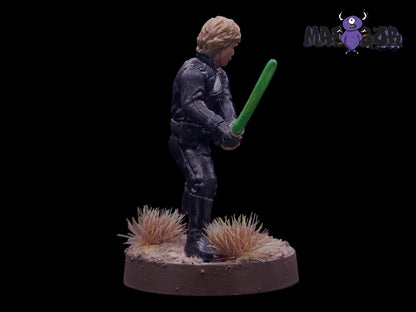 Fully painted Star Wars Legion: Heroes of the Rebellion Character Pack by Malabor Paints