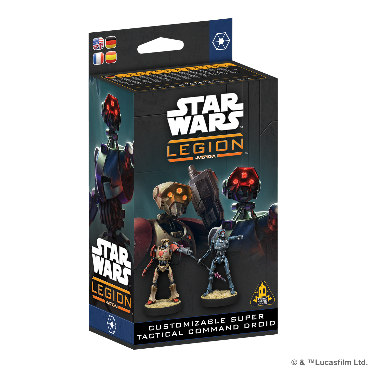 Star Wars: Legion - Customizable Super Tactical Command Droid