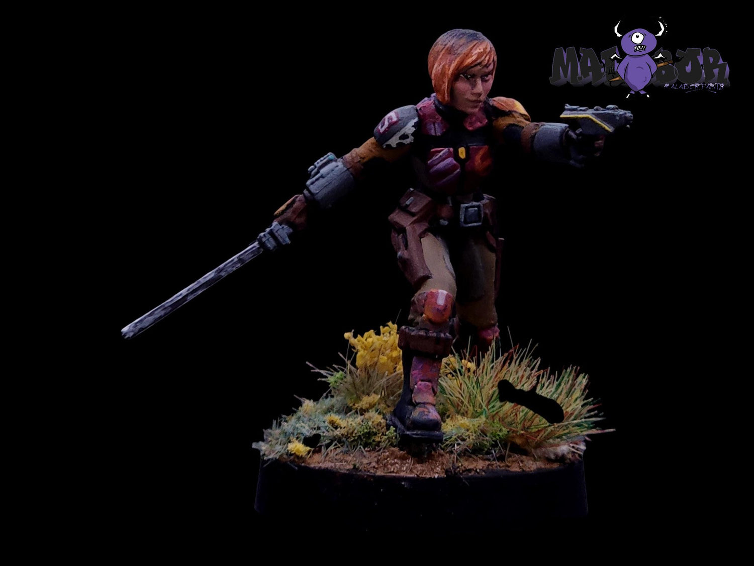 Fully painted Star Wars Legion: Rogues &amp; Rebels by Malabor Paints
