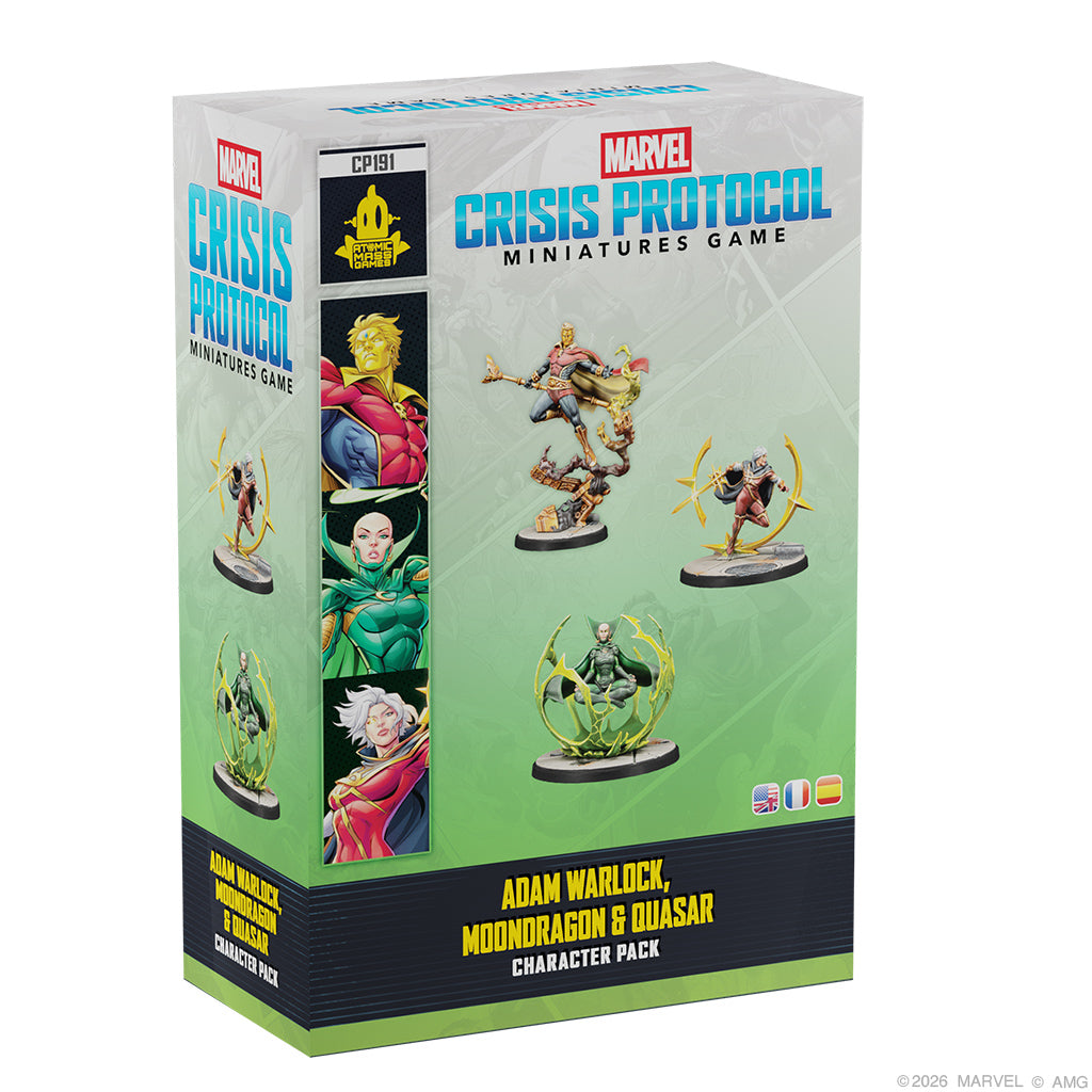 Marvel: Crisis Protocol – Adam Warlock, Moondragon &amp; Quasar