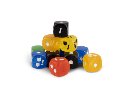 Aristeia! - Legends of the HexaDome: Frost Dice Set