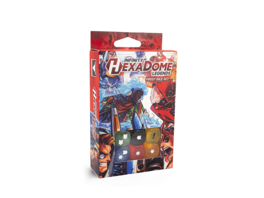 Aristeia! - Legends of the HexaDome: Frost Dice Set