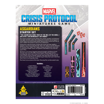 PRE-ORDER: Marvel: Crisis Protocol – Asgardians Starter Set