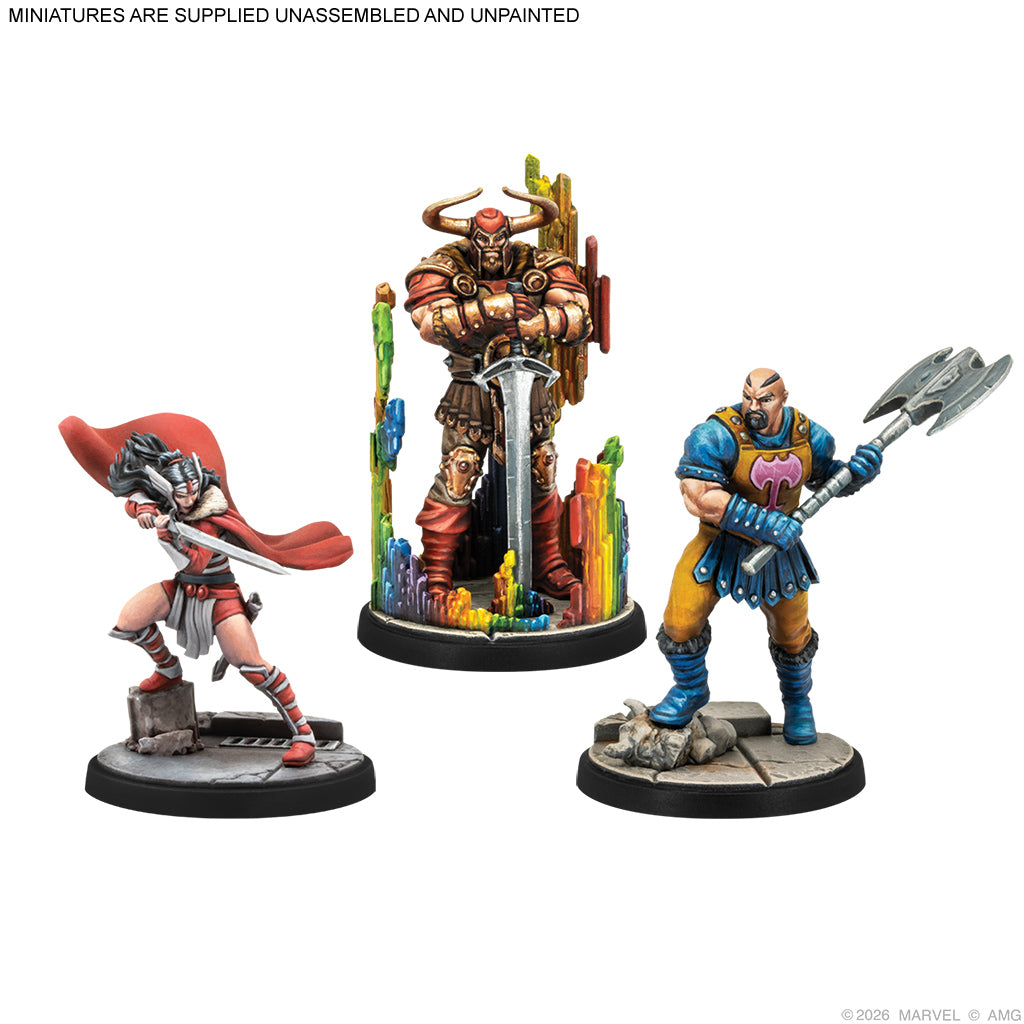 PRE-ORDER: Marvel: Crisis Protocol – Asgardians Starter Set
