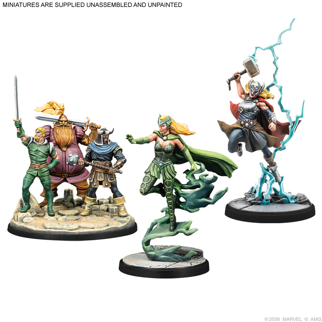 PRE-ORDER: Marvel: Crisis Protocol – Asgardians Starter Set
