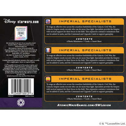 Star Wars: Legion - Imperial Specialists