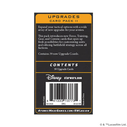 PRE-ORDER: Star Wars: Legion – Upgrades Card Pack 2