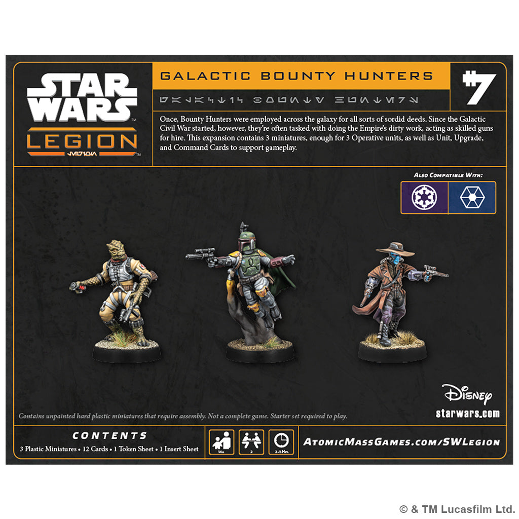 PRE-ORDER: Star Wars: Legion –Galactic Bounty Hunters