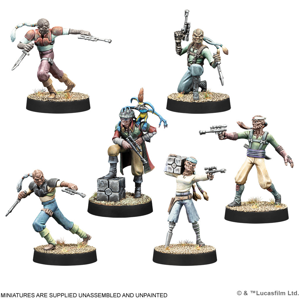 Star Wars: Legion - Hondo Ohnaka &amp; Weequay Pirates
