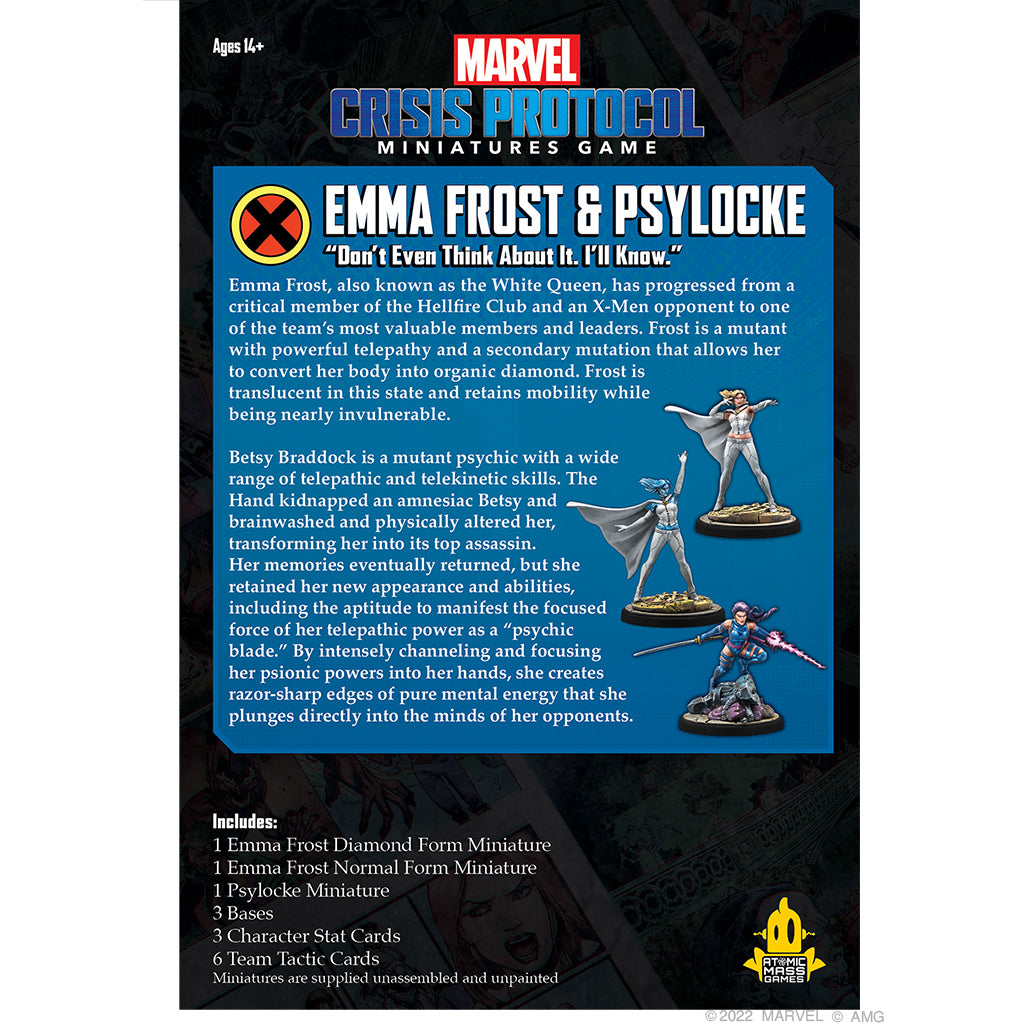 Marvel Crisis Protocol: Emma Frost and Psylocke