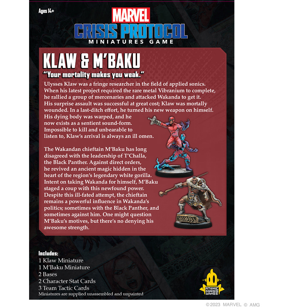 Marvel Crisis Protocol: Klaw &amp; M&