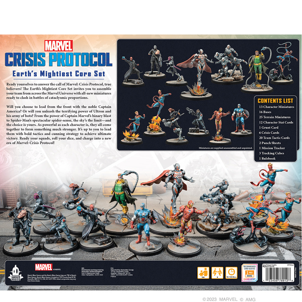 Marvel Crisis Protocol: Earth&