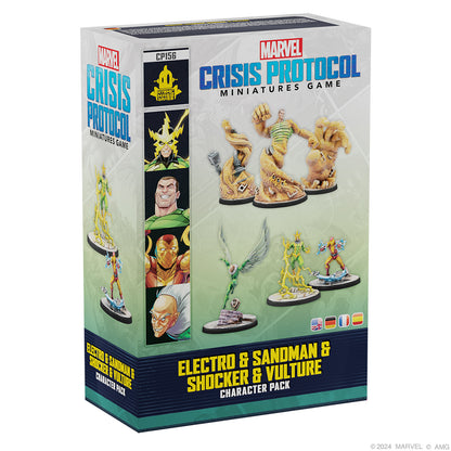 Marvel Crisis Protocol: Electro &amp; Sandman &amp; Shocker &amp; Vulture