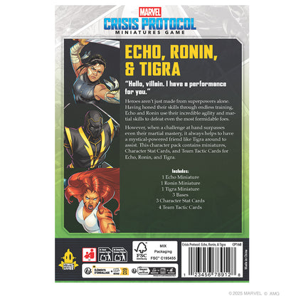 Marvel: Crisis Protocol - Echo, Ronin &amp; Tigra