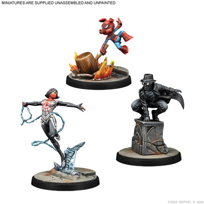 Marvel: Crisis Protocol - Silk, Spider-Ham &amp; Spider-Man Noir