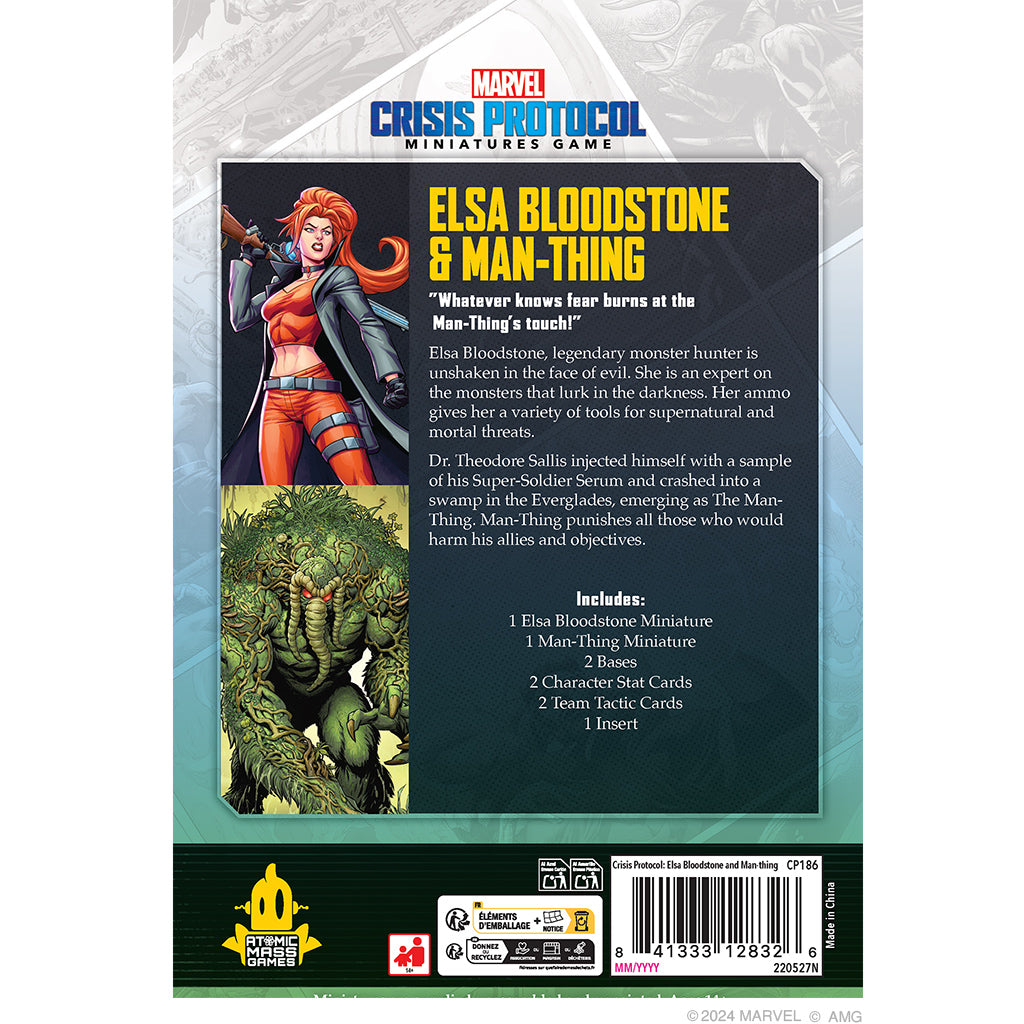 Marvel Crisis Protocol: Elsa Bloodstone &amp; Man-Thing