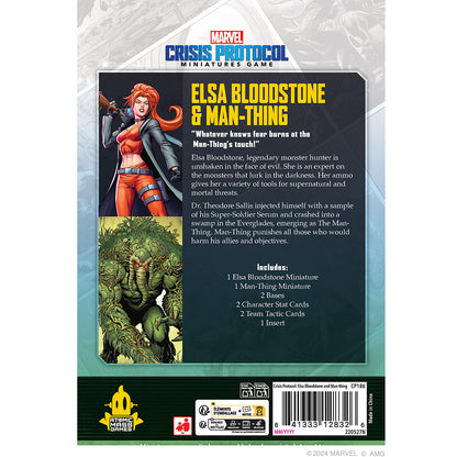 Marvel Crisis Protocol: Elsa Bloodstone &amp; Man-Thing