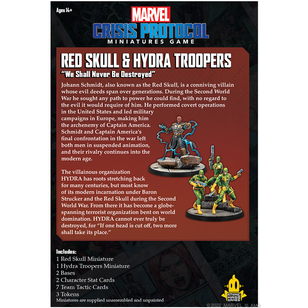 Marvel Crisis Protocol: Red Skull &amp; Hydra Troops