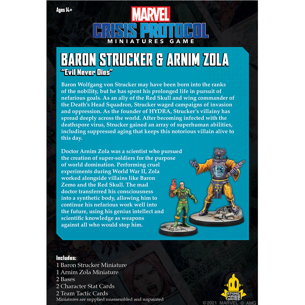 Marvel Crisis Protocol: Baron Strucker &amp; Arnim Zola
