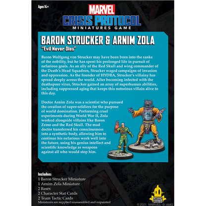 Marvel Crisis Protocol: Baron Strucker &amp; Arnim Zola