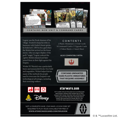 Star Wars: Legion - Logray &amp; Wicket Commander Expansion